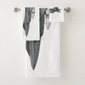 Versterking vliegtuig cartoon bad handdoek (Insitu)