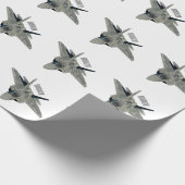 Versterking vliegtuig cartoon cadeaupapier (Hoek)