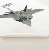 Versterking vliegtuig cartoon sherpa deken (3/4)