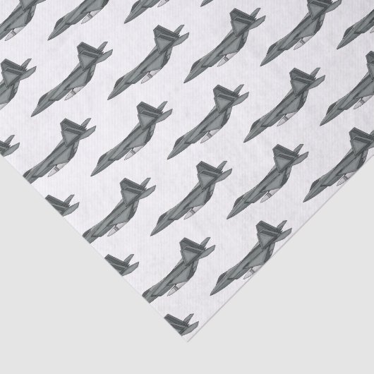 Versterking vliegtuig cartoon tissuepapier (Detail)