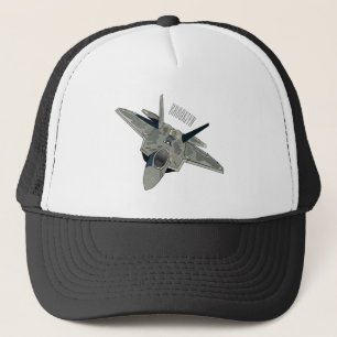 Versterking vliegtuig cartoon trucker pet