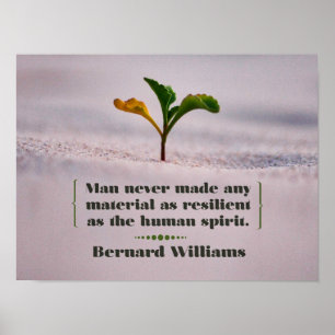 Versterkt als de menselijke geest poster