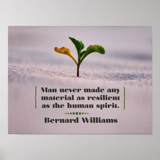 Versterkt als de menselijke geest poster (Voorkant)