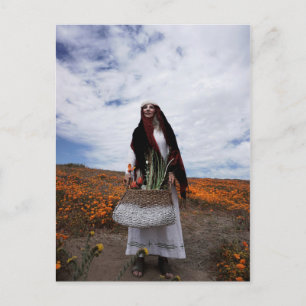 Versterkt Briefkaart van zigeunerspoor