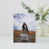 Versterkt Briefkaart van zigeunerspoor (Staand voorkant)