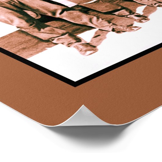 (versterkt) De Tuskegee Airmen (20 bij 16 inch) Poster (Hoek)