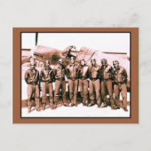 (versterkt) De Tuskegee Airmen Briefkaart (Voorkant)