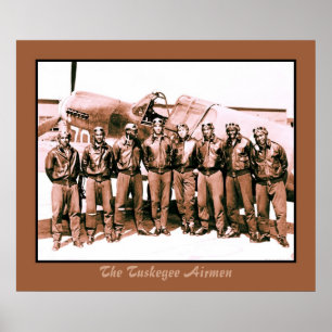 (versterkt) De Tuskegee Airmen Poster