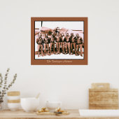 (versterkt) De Tuskegee Airmen Poster (Keuken)