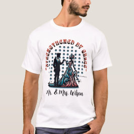 Versterkt door Grace - 2 Korintiërs 12:9 T-shirt