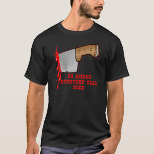 Versterkt door het leven op de rug t-shirt
