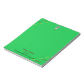 "Versterkt en geïnspireerd notitieblok" Notitieblok (Linkerzijde)