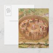 Versterkt Indiaas dorp uit 'Brevis' Briefkaart (Voorkant / Achterkant)