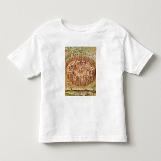 Versterkt Indiaas dorp uit 'Brevis' Kinder Shirts (Voorkant)