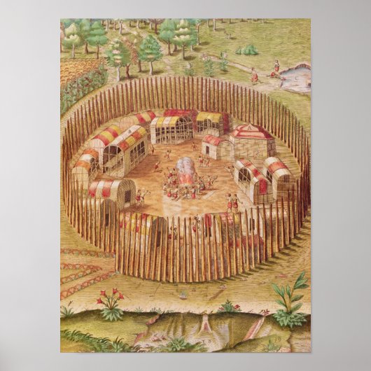 Versterkt Indiaas dorp uit 'Brevis' Poster (Voorkant)