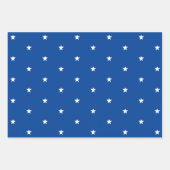 Versterkt rood wit en blauw patriottisch geschenk inpakpapier vel (Voorkant 3)