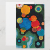 Versterkte impuls abstracte olie op doek Kandinsky Briefpapier (Voorkant / Achterkant)