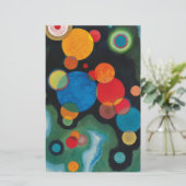 Versterkte impuls abstracte olie op doek Kandinsky Briefpapier (Staand voorkant)