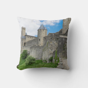 Versterkte muur van Carcassonne Kussen