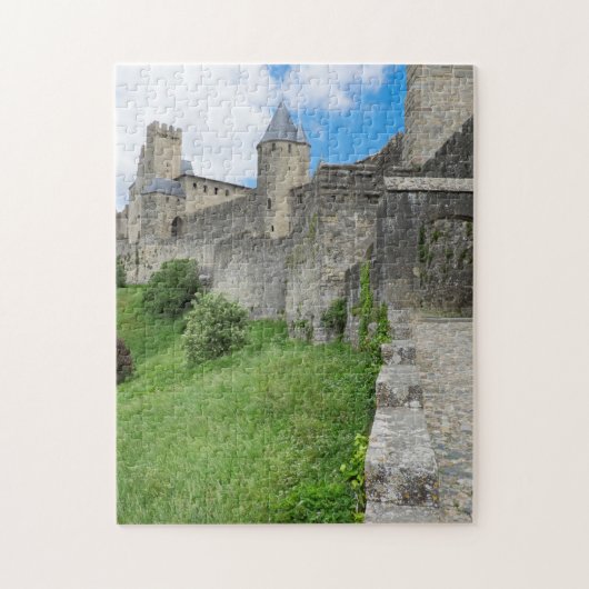 Versterkte muur van Carcassonne Legpuzzel (Verticaal)