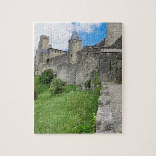 Versterkte muur van Carcassonne Legpuzzel (Verticaal)