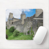 Versterkte muur van Carcassonne Muismat (Met muis)