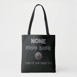 Versterkte Zwartheid, Spinal Tap Geïnspireerde Roc Tote Bag