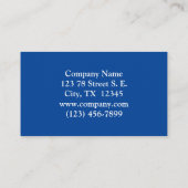 Versternend modern Kunstbos Visitekaartje (Achterkant)