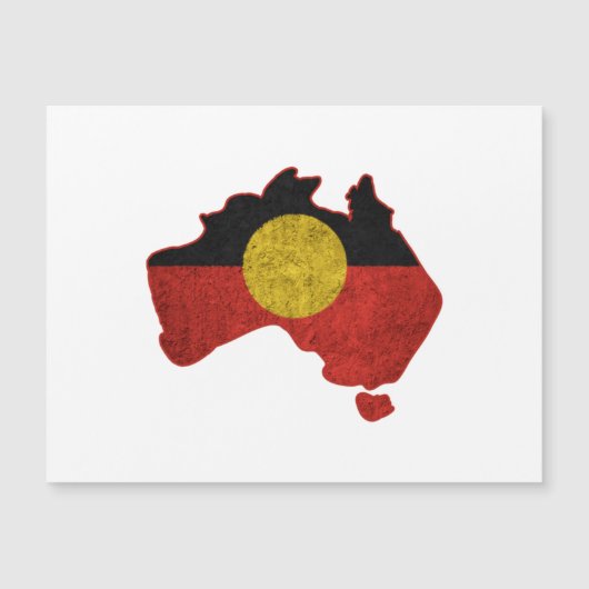 Verstevigde Aboriginal-vlag (Voorkant)