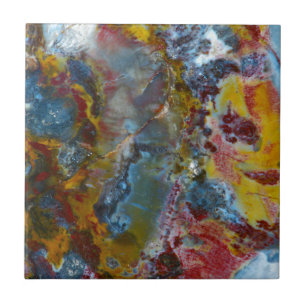 Verstijfde van angst houten textuur tegeltje