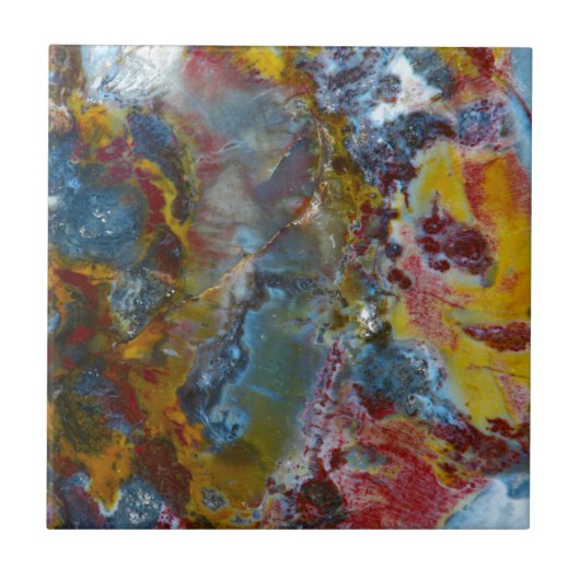 Verstijfde van angst houten textuur tegeltje (Voorkant)