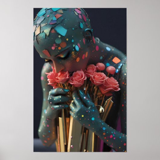 Verstikking, Smattering Love Goddess - Ken Gage Ar Poster (Voorkant)