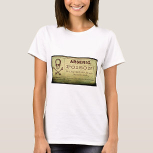 Verstoord arsenicumetiket t-shirt
