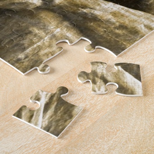 Verstoord bronzen beeld Auguste Rodin Legpuzzel (Zijkant)