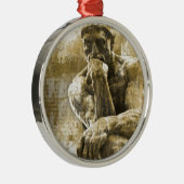 Verstoord bronzen beeld Auguste Rodin Metalen Ornament (Rechts)