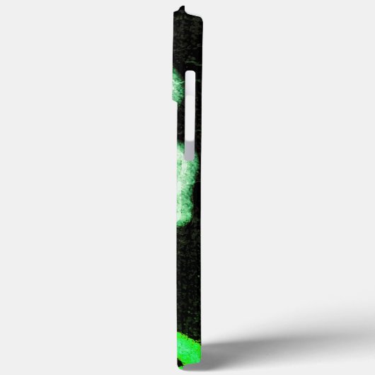 Verstoord hart Groen Case-Mate iPhone Case (Achterkant / Links)