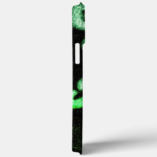 Verstoord hart Groen Case-Mate iPhone Case (Achterkant / Rechts)