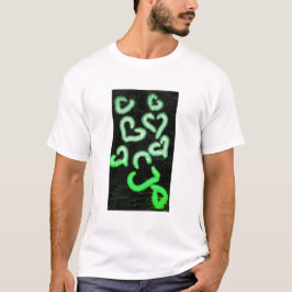 Verstoord hart Groen T-shirt