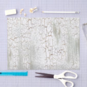 Verstoord wit tissuepapier (Craft)