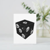 Verstoorde afvoerbuis briefkaart (Staand voorkant)