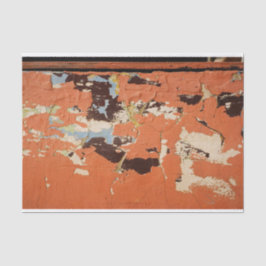 Verstoorde afwerking rode verf Stadsgewijs loft Tissuepapier