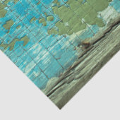 Verstoorde afwerking Weathered Painted Wood DIY De Tissuepapier (Detail)