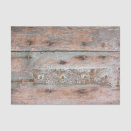 Verstoorde afwerking Weathered Painted Wood DIY De Tissuepapier