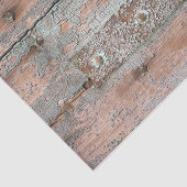Verstoorde afwerking Weathered Painted Wood DIY De Tissuepapier (Detail)