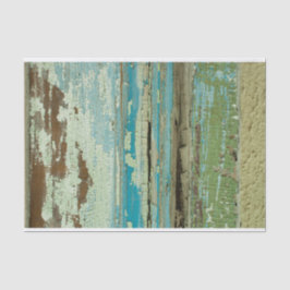 Verstoorde afwerking Weathered Painted Wood DIY De Tissuepapier