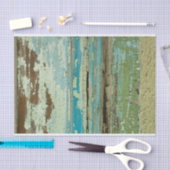 Verstoorde afwerking Weathered Painted Wood DIY De Tissuepapier (Craft)