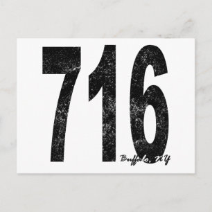 Verstoorde buffel 716 briefkaart