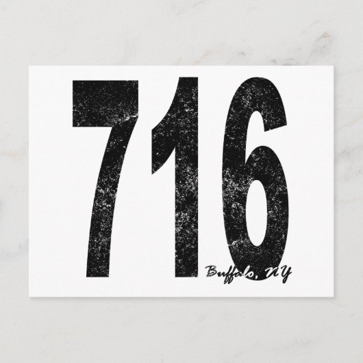 Verstoorde buffel 716 briefkaart (Voorkant)