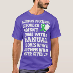 Verstoorde gehoorverwerking Groene lint T-shirt