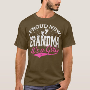 Verstoorde gender onthullen trots nieuw oma Het is T-shirt